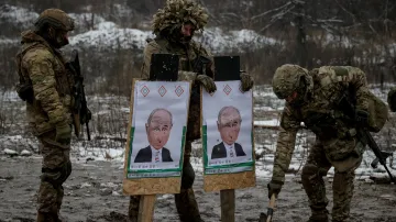 Ilustrační foto – cvičení ukrajinské armády v Charkovské oblasti