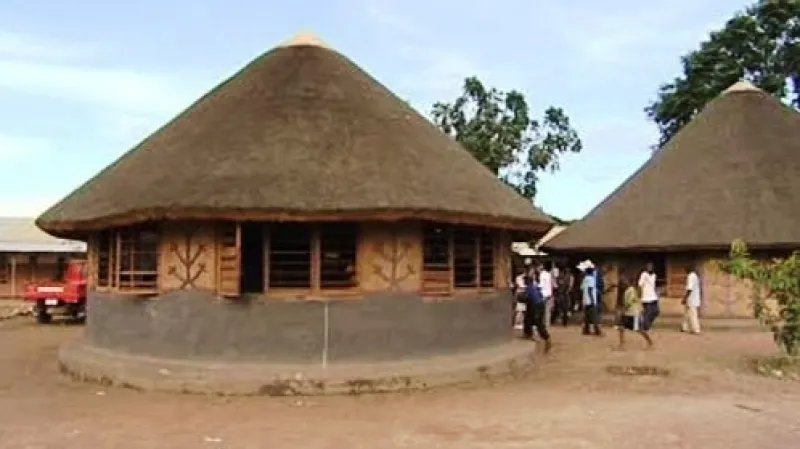 Pouliční knihovna v Zambii