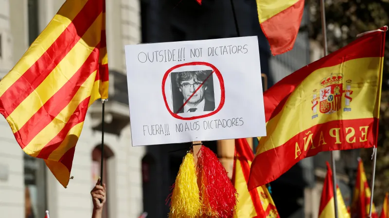 Demonstrace „Všichni jsme Katalánsko"