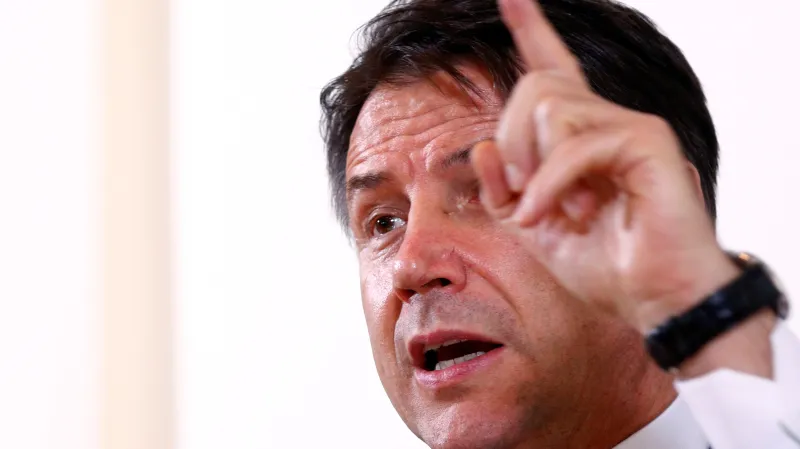 Italský premiér Giuseppe Conte