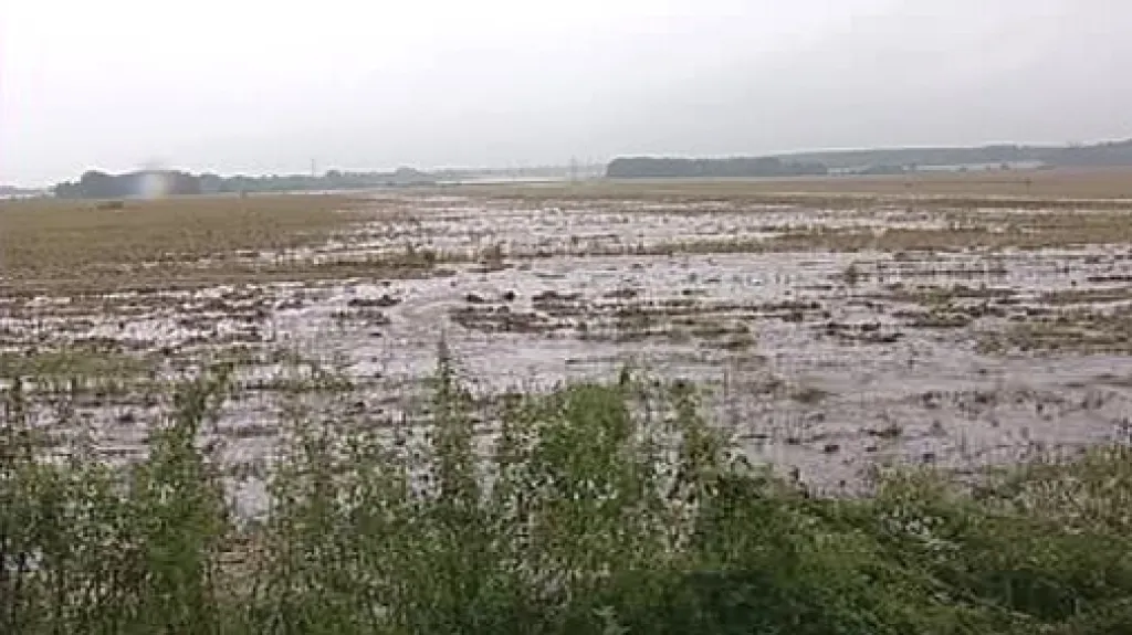 Podmáčená půda na jihu Čech