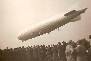 Vzducholoď Zeppelin obletěla zeměkouli