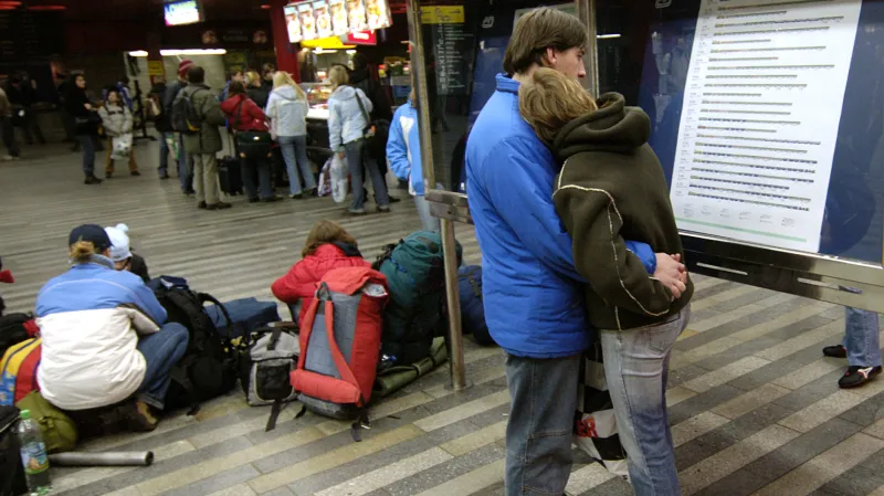 Nová odbavovací hala před rekonstrukcí