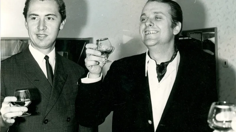 Režisér Jan Němec (vpravo) - z cyklu Zlatá šedesátá