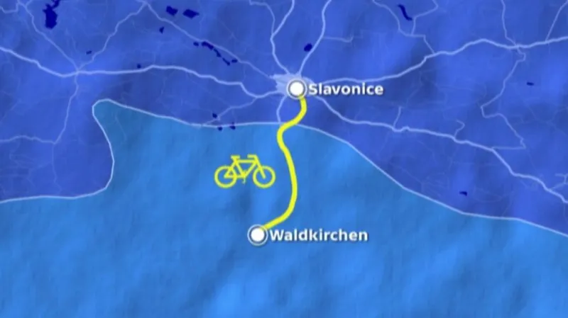 Trať Slavonice–Waldkirchen nahradí cyklostezka