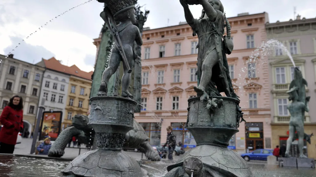 Arionova kašna v Olomouci