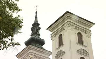 Kostel ve Vranově je bez věže