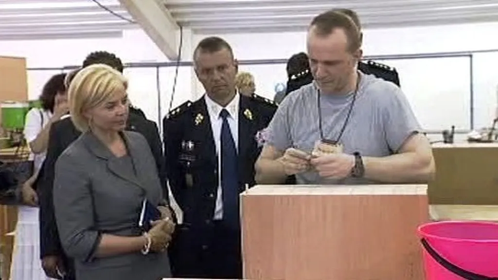 Daniela Kovářová v mírovské věznici