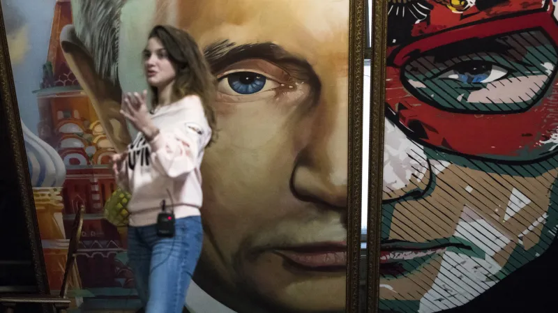 Putin jako superhrdina