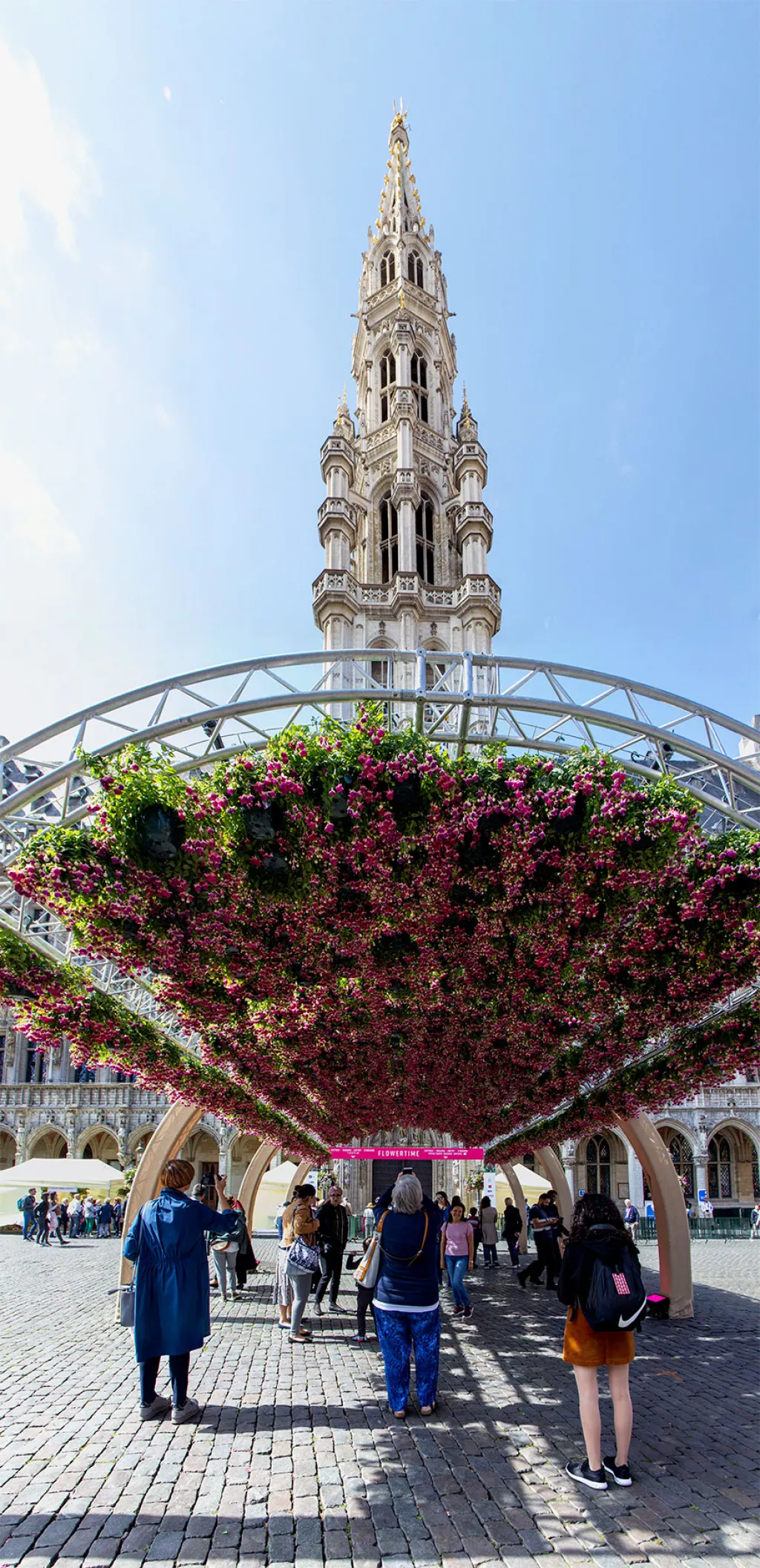 Květinový festival v Bruselu