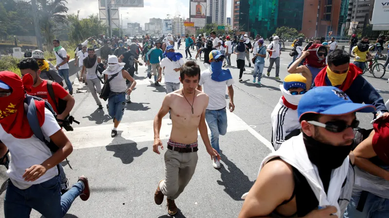 Protivládní protesty ve Venezuele