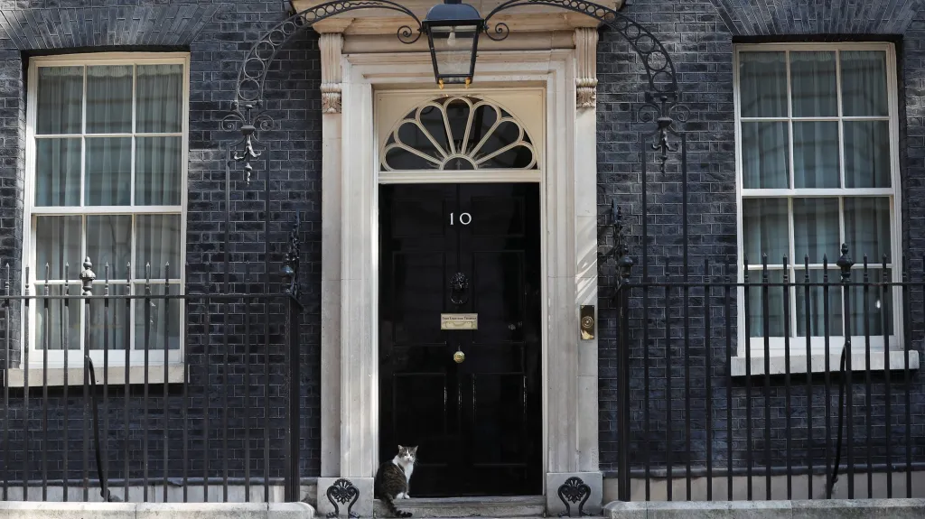 Sídlo britské premiérky Downing Street 10