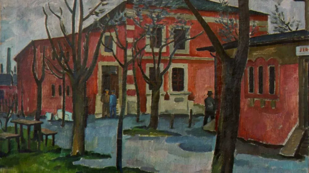 Vladimír Kristin / U šachty (Červený dům)