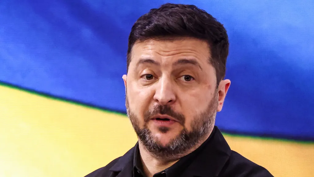 Ukrajinský prezident Volodymyr Zelenskyj