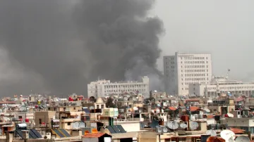 Výbuch v Damašku