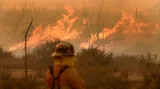 Požár v San Bernardinu