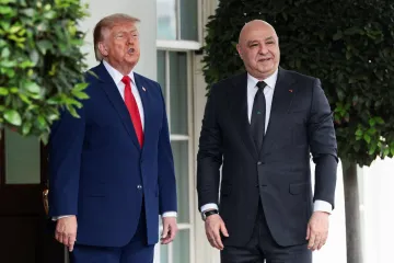 USA Libanonu pomohou, řekl Trump při schůzce s libanonským prezidentem