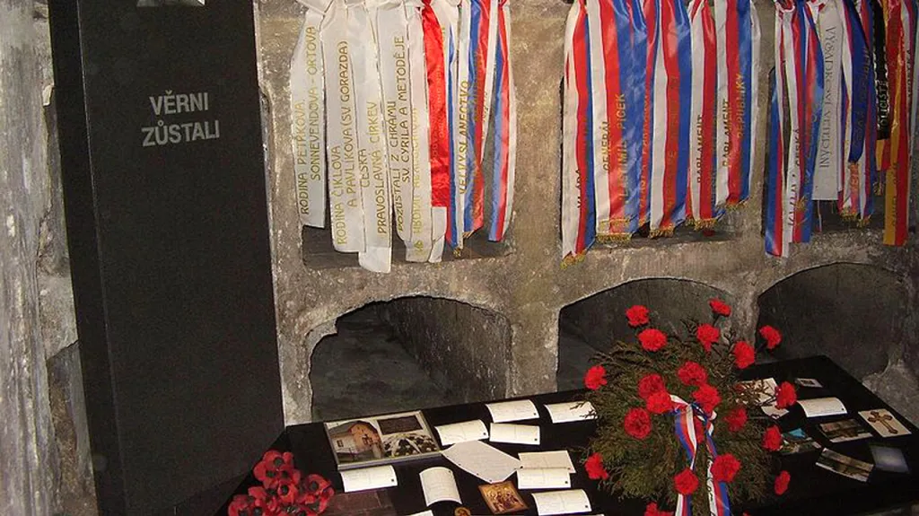 Krypta v kostele sv. Cyrila a Metoděje
