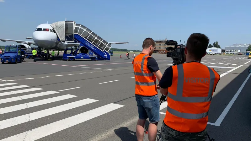 Ve středu už byl provoz na ostravském letišti bez omezení