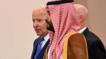 Americký prezident Joe Biden a saúdský korunní princ Mohamed bin Salmán