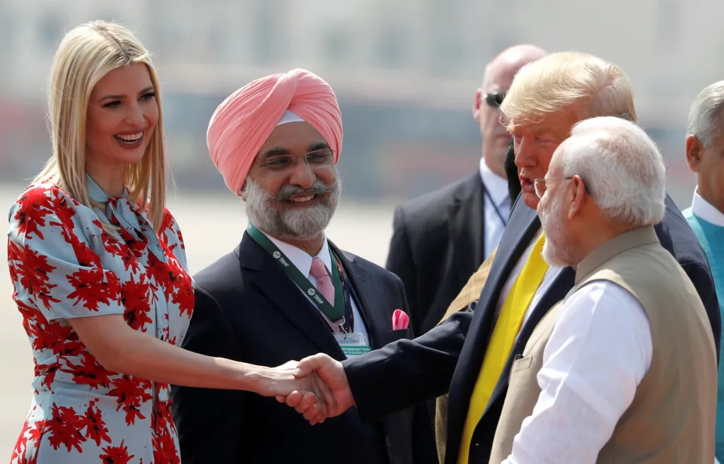 K prezidentskému páru se přidala i Trumpova dcera Ivanka