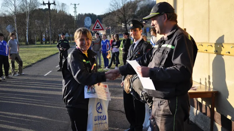 Z hasičské soutěže v Bělovsi