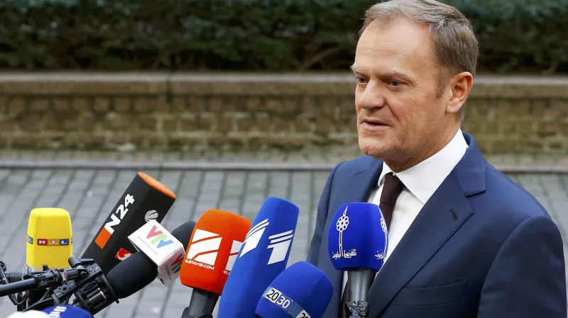 Předseda Evropské rady Donald Tusk