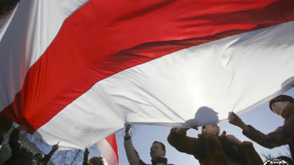 Demonstrace běloruské opozice