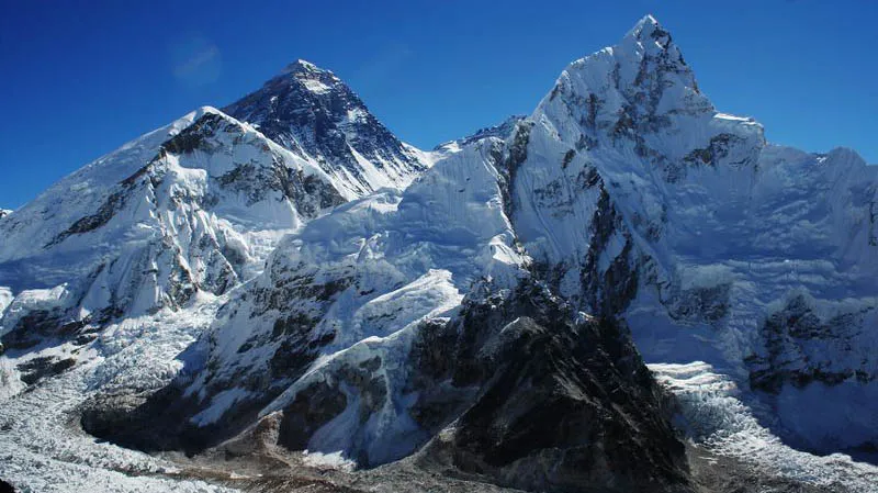 Vrchol Mount Everestu