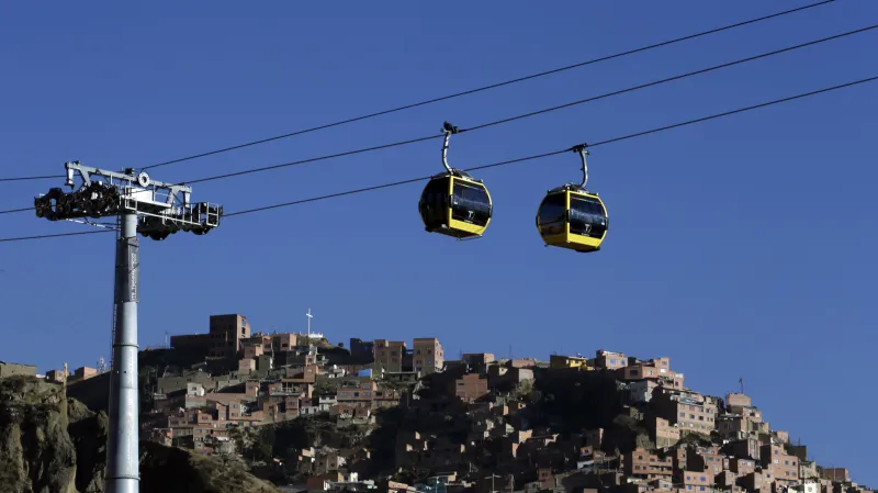 Lanovka v La Paz