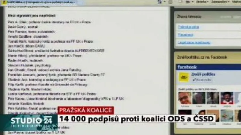 Boris Šťastný, Karel Březina a Marek Jehlička ve Studiu ČT24