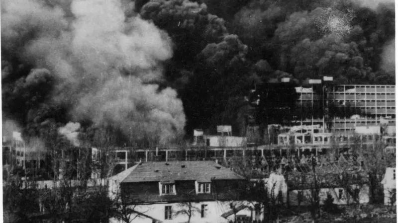Bombardování Baťových závodů americkým letectvem 20. 11. 1944
