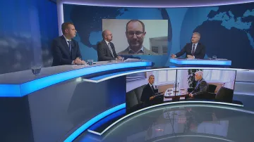 Jindřich Rajchl (PRO), Eduard Hulicius (KDU-ČSL) a Jan Farský (STAN)