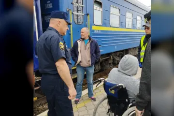 Евакуація інвалідів із зон бойових дій 