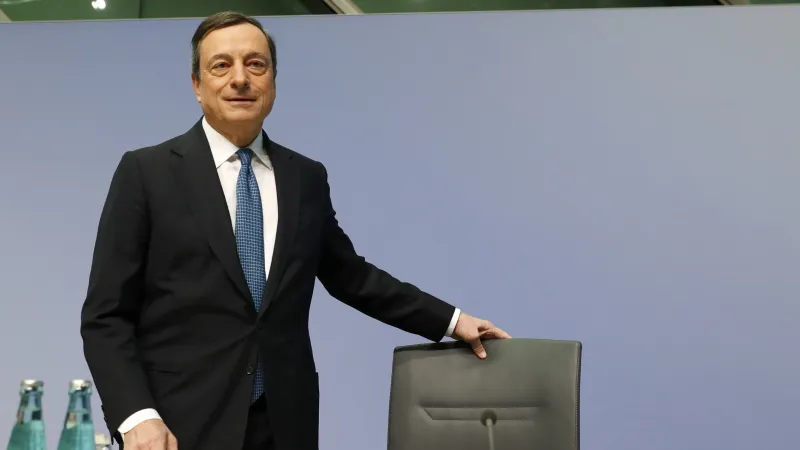 Šéf ECB Mario Draghi