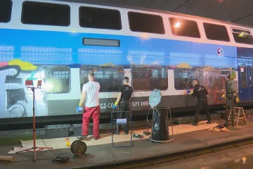 Ochranný nátěr na vlacích pomohl, odstranění graffiti je rychlejší a ekologičtější