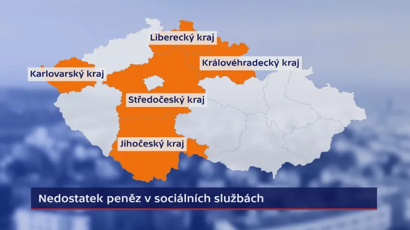 Nedostatek peněz v sociálních službách