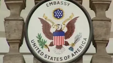Logo amerického velvyslanectví