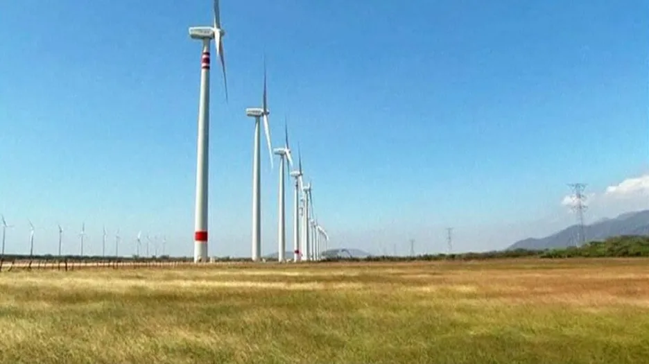 Mexické větrné elektrárny