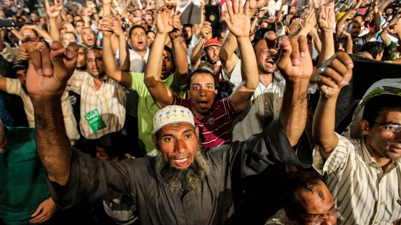 Přívrženci prezidenta Mursího