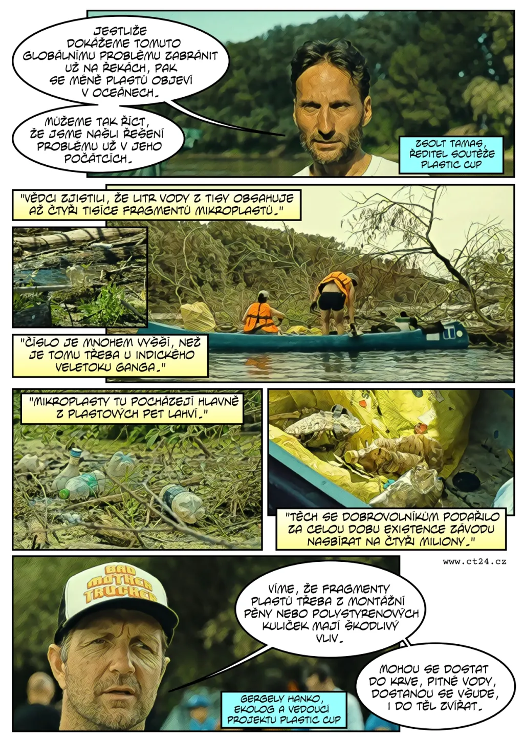 Závodníci na Tise sesbírali za posledních deset let 330 tun plastového odpadu