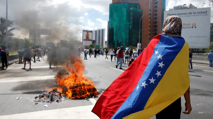 Protivládní protesty ve Venezuele