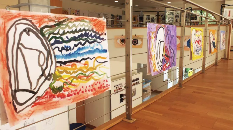 Z výstavy ZUŠ Boskovice