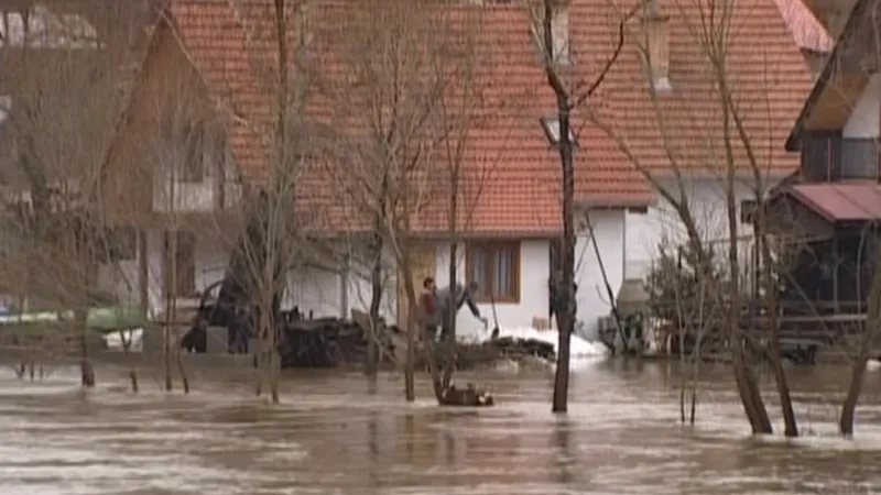 Povodně v Podhradí nad Dyjí