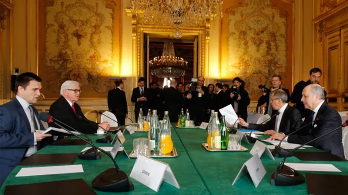 Pařížská schůzka ministrů zahraničí Francie, Německa, Ukrajiny a Ruska