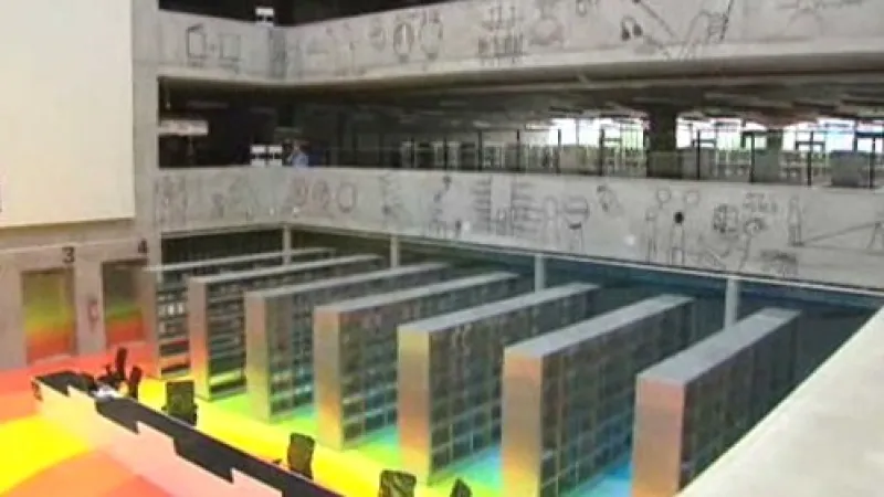 Národní technická knihovna - interiér