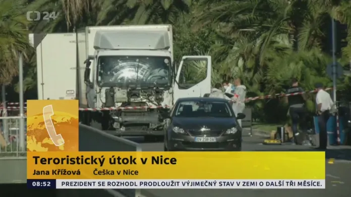 Češka k útoku v Nice: Utíkalo celé město