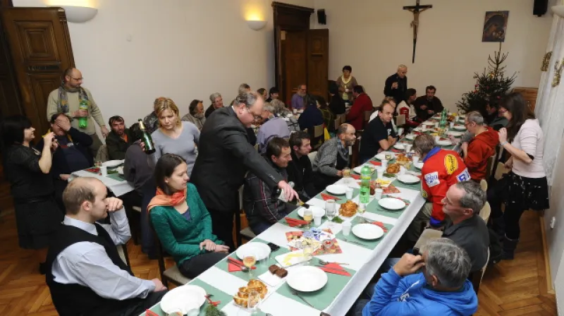 Vánoční oběd byl u svatého Jakuba už podesáté