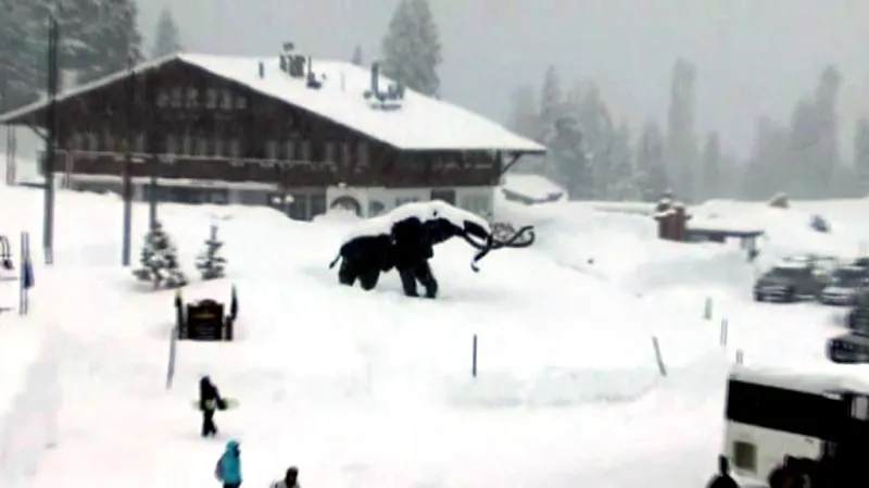 Mammoth Lakes v Kalifornii