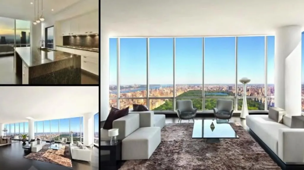 Luxusní byt v newyorském mrakodrapu One57